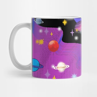 a space traveler Mug